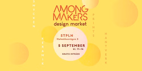 Among Makers Design Market