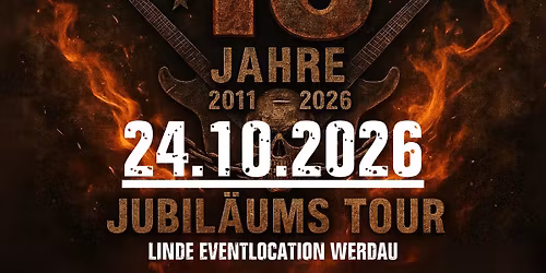 \ud83d\udd25ONKELZ NACHT\ud83d\udd25EXITUZ28 15 JAHRE JUBIL\u00c4UMS TOUR 24.10.2026 WERDAU