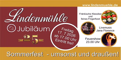 Sommerfest - umsonst und drau\u00dfen!