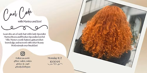 The Business Hair Hub Presents Curl Code with Marina and Jen