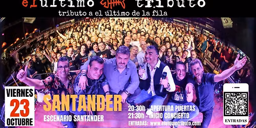El \u00faltimo tributo, concierto en Santander - Escenario Santander -