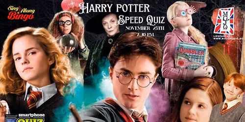 Harry Potter Speed Quiz - 25th November 2026