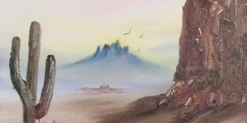 Bob Ross Painting Class