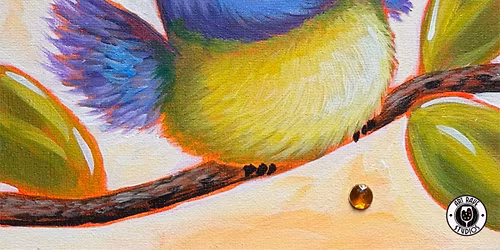 Tiny Tweets Canvas Paint and Sip