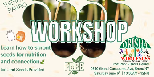 Sprout & Shout Workshop