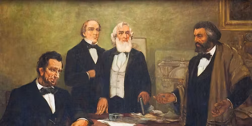 Lincoln and Frederick Douglass
