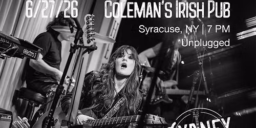 Sydney Irving Unplugged @ Coleman's Irish Pub