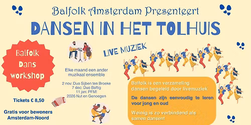 Dansen in het Tolhuis