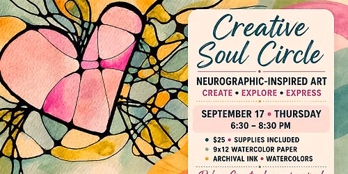 Creative Soul Circle: Neurographic-Inspired Art