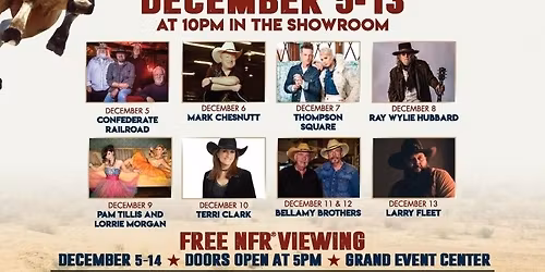 National Finals Rodeo at Thomas and Mack Center