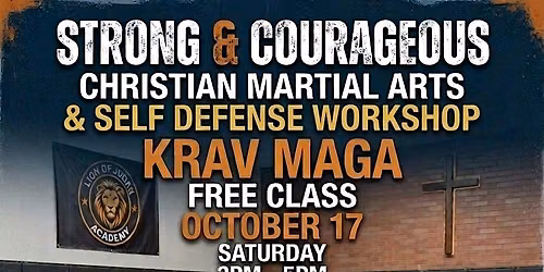 Christian Martial Arts \/ Self Defense workshop
