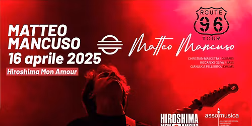 MATTEO MANCUSO \/ Hiroshima Mon Amour 