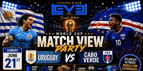 Cabo Verde vs Uruguay world cup watch party