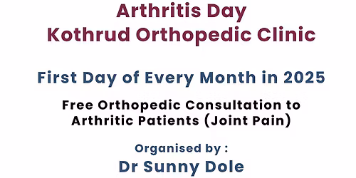 Arthritis Day at Kothrud Orthopedic Clinic