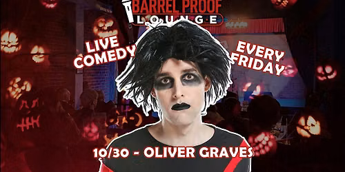 OLIVER GRAVES headlines Friday Night Comedy in Downtown Santa Rosa