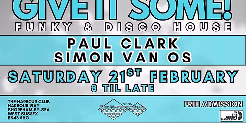 Give it some @ the harbour club 