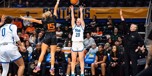 Pittsburgh Panthers at Miami Hurricanes Womens Basketball