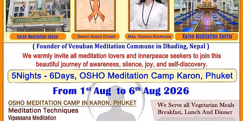OSHO Meditation Camp in Phuket