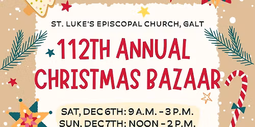 112th Annual Christmas Bazaar