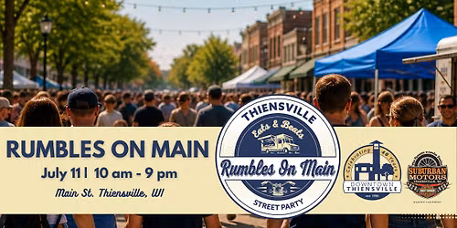Eats & Beats: Rumbles on Main presented by Suburban Motors Harley-Davidson