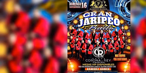 JARIPEO BAILE CON BANDA CORONA DEL REY