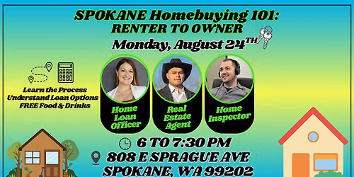 Spokane Homebuying 101: Renter to Owner