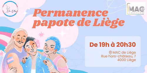 Permanence Papote - Personnes Transgenres & entourage \ud83c\udff3\ufe0f\u200d\u26a7\ufe0f