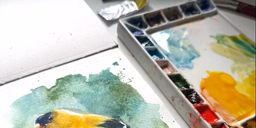 Watercolor Goldfinch Mini Workshop