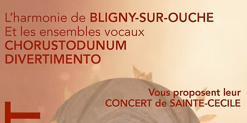 CONCERT le dimanche 30 novembre. Eglise de ARNAY LE DUC.