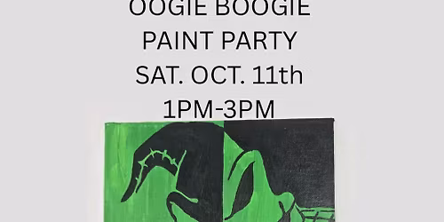 Oogie Boogie Paint Party