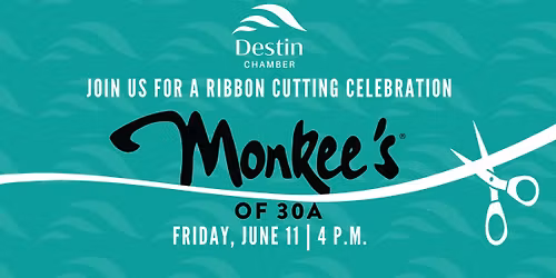 Monkee's of 30A Ribbon Cutting