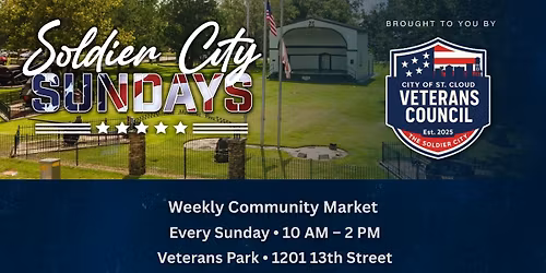 Soldier City Sundays - Community Market