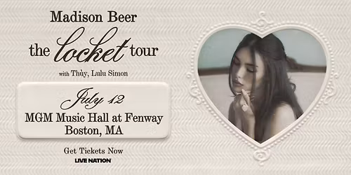 Madison Beer Boston Tickets