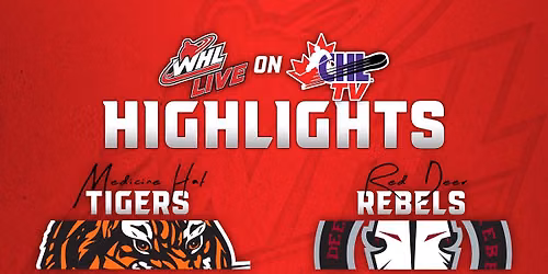 Medicine Hat Tigers at Red Deer Rebels at Marchant Crane Centrium at Westerner Park