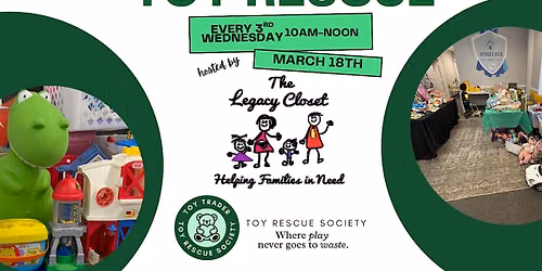 South Florida Kids Toy Rescue at The Legacy Closet