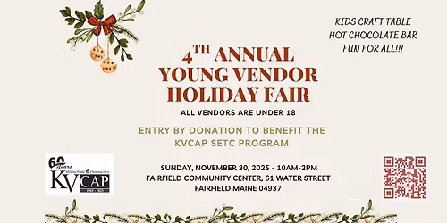 4th Annual Young Vendor Holiday Fair