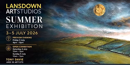 Tony Davie at Lansdown Art Studios Summer Exhibition 