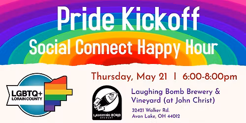 Pride Kickoff LGBTQ Social Connect Happy Hour