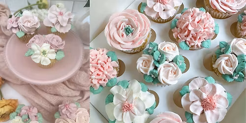 Floral Cupcakes| Summer Cake Decorating Class in Magnolia