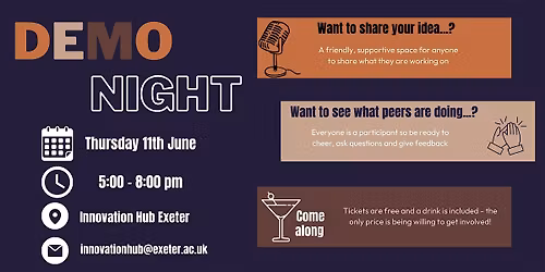 Demo Night Exeter