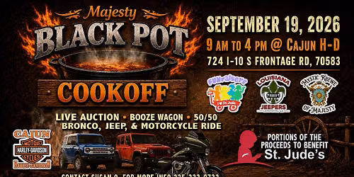 Majesty Black Pot Cook-Off