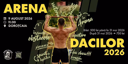 Arena Dacilor | Curs\u0103 cu obstacole | 09.08.2026