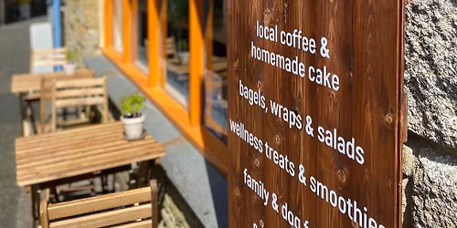 Helston Christmas light switch on at The Coffee Hut