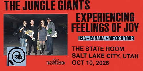 The Jungle Giants - Experiencing Feelings Of Joy Tour - Salt Lake City