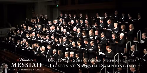 Nashville Symphony - Handels Messiah at Schermerhorn Symphony Center