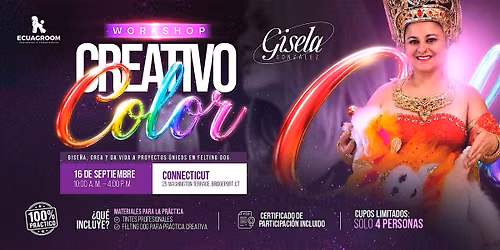 WORKSHOP CREATIVO Y COLOR BY GISELA GONZALEZ