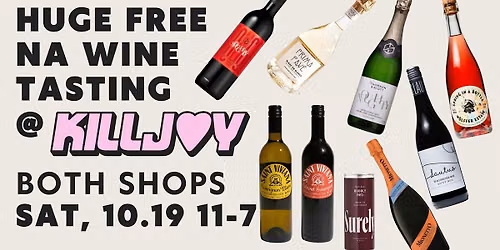 HUGE FREE NA WINE TASTING