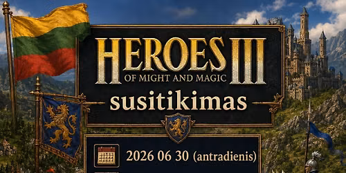 Heroes of Might and Magic susitikimas