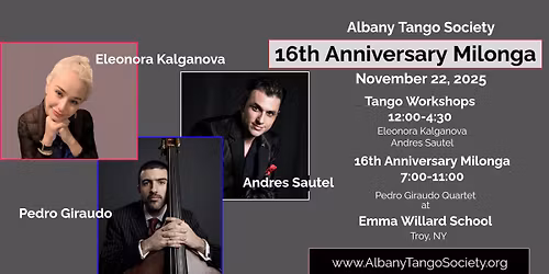 Albany Tango 16th Anniversary Milonga
