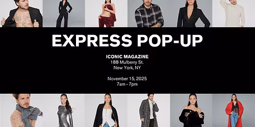 Express Pop-Up at Iconic Magazines